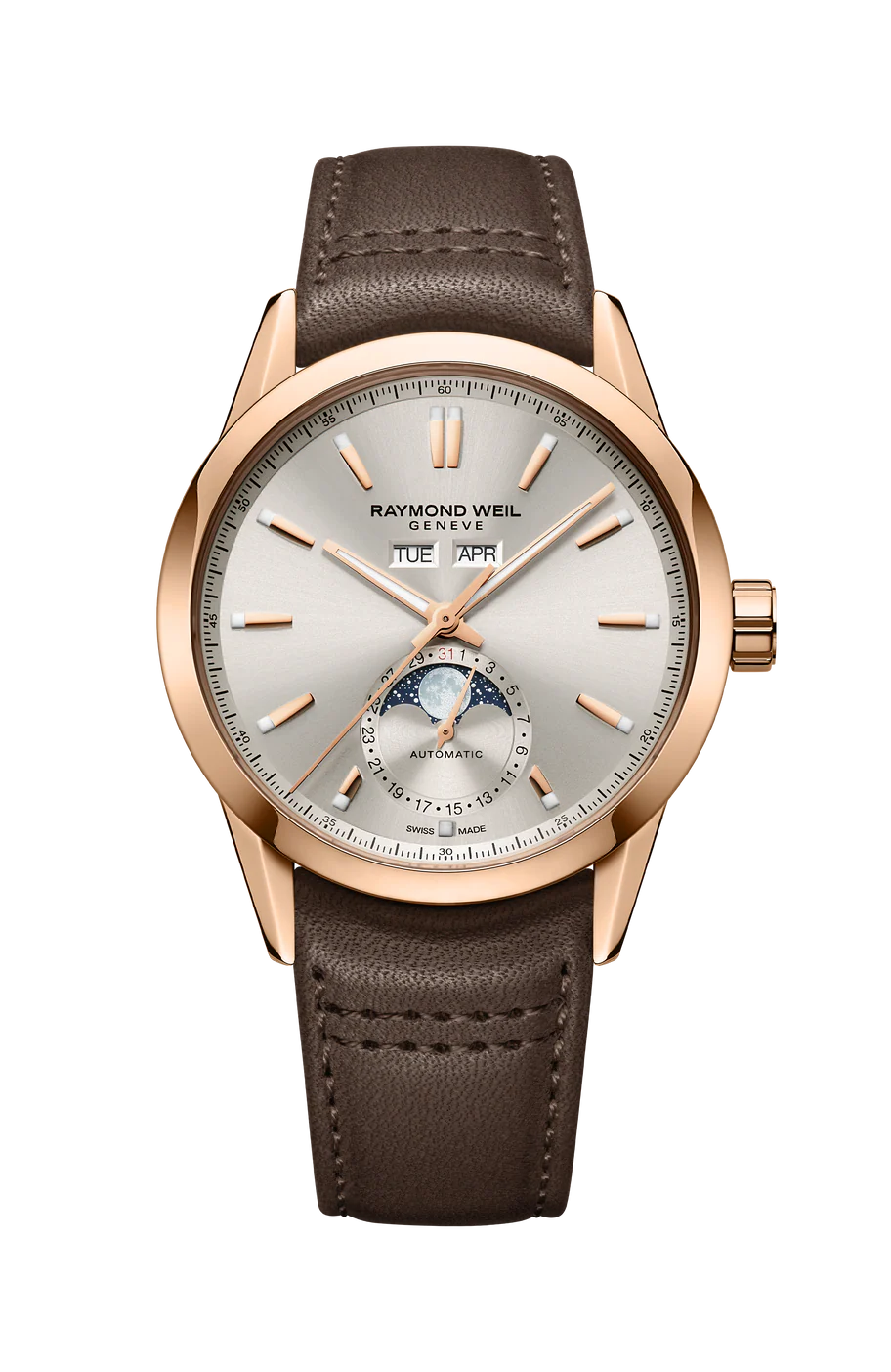 Raymond Weil Automatic Complete Calendar Dune Sunray Dial........Ref : 2766-PC5-64001