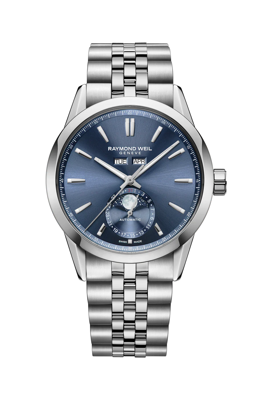 Raymond Weil Automatic Complete Calendar Esfera Azul .....Ref : 2766-ST-50001