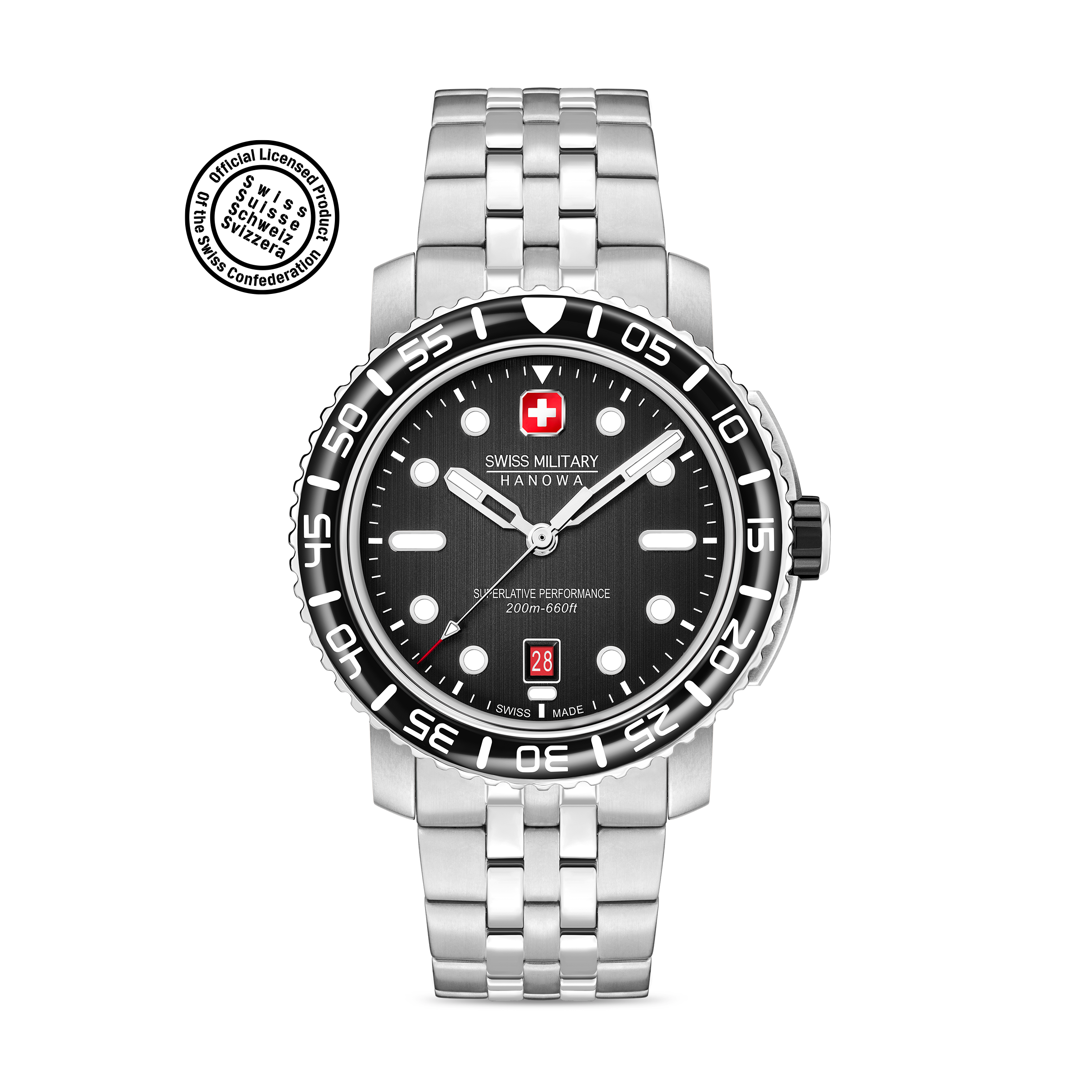 SwissMilitary Hanowa Black Marlin......Ref : SMWGH0001702