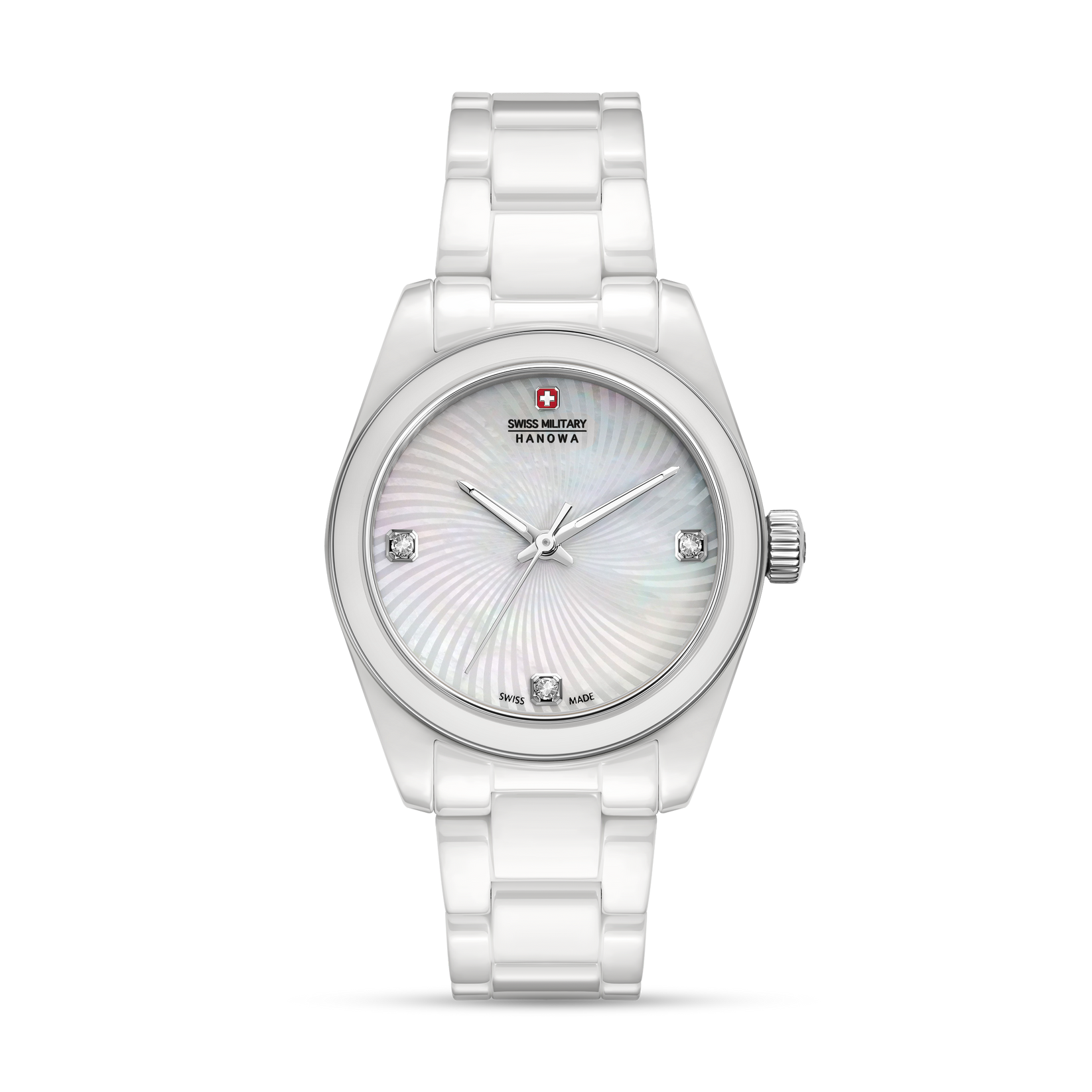 Swiss Military Recruit Lady Ceramic Diamond....Ref : SMWLG0005101